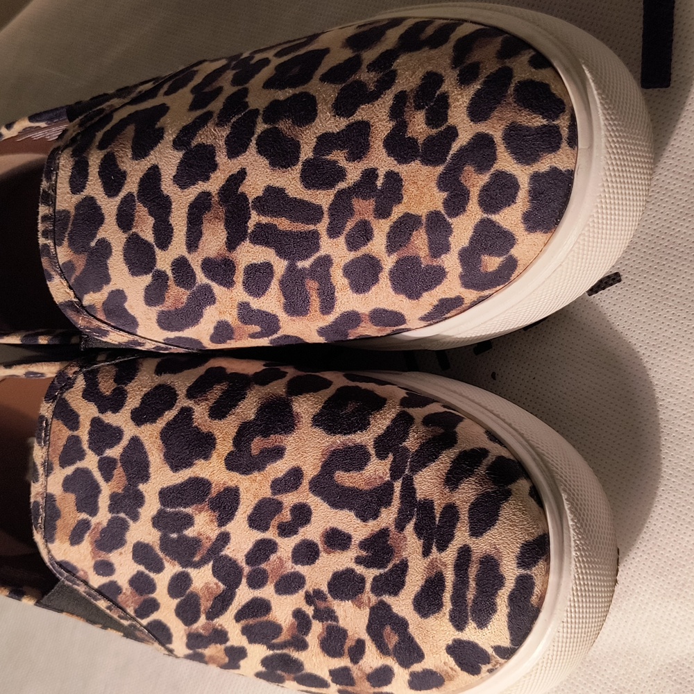 Steve Madden Leopard Sneakers 8M EUC - Picture 5 of 6